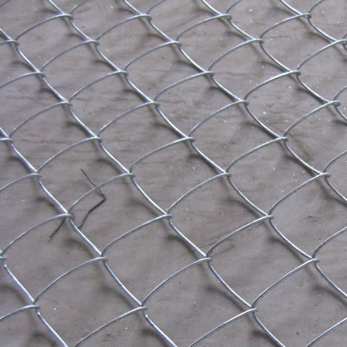Hàng rào liên kết chuỗi mạ kẽm - Lưới kim cương