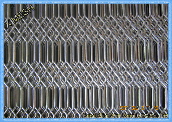 Lưới nhúng kim loại mạ kẽm nhúng nóng, lưới thép không gỉ mở rộng cho hàng rào / Fiji