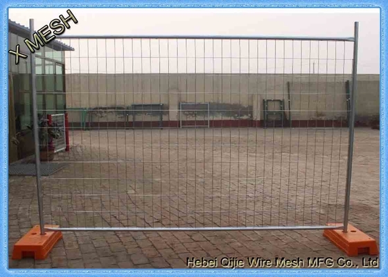 Tấm hàng rào lưới hàn tạm thời di chuyển Vật liệu thép chống thời tiết