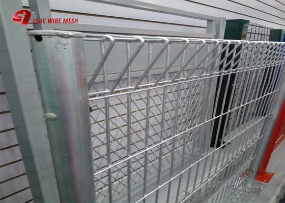 Bảng điều khiển PVC tráng hoặc mạ kẽm hàn BRC Hàng rào lưới cho dây hàn
