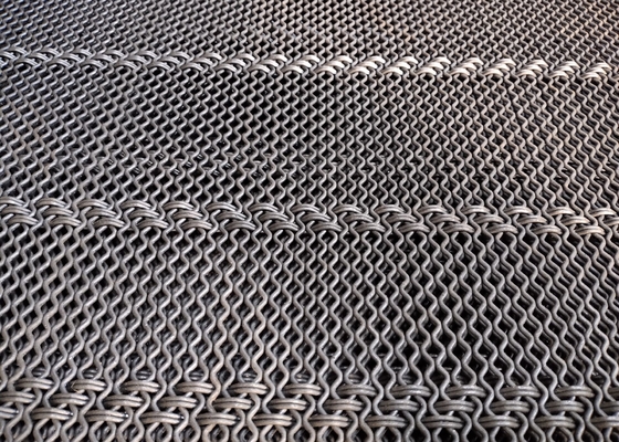 65mn Thép carbon dài - Màn hình chống tắc nghẽn Ống lưới thép trải sàn