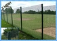 Bảng điều khiển hàng rào kim loại cong PVC tráng 3D Hàng rào kim loại nặng Hàng rào