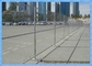Hàng rào tiêu chuẩn Canada phủ lưới thép hàn hàng rào tạm thời 6 x 10 feet