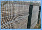 Dây mạ kẽm 3D Bảo mật Hàng rào kim loại cong PVC tráng dẻo và bền