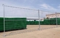 6'H Thương mại CA Phong cách hàng rào PVC tạm thời với kẹp an ninh và phụ kiện có sẵn