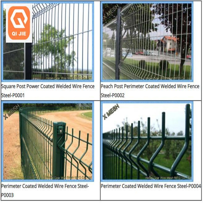 Powder Coated Curved Metal Wire Mesh Panel 3D Welded Wire Fence for Sale