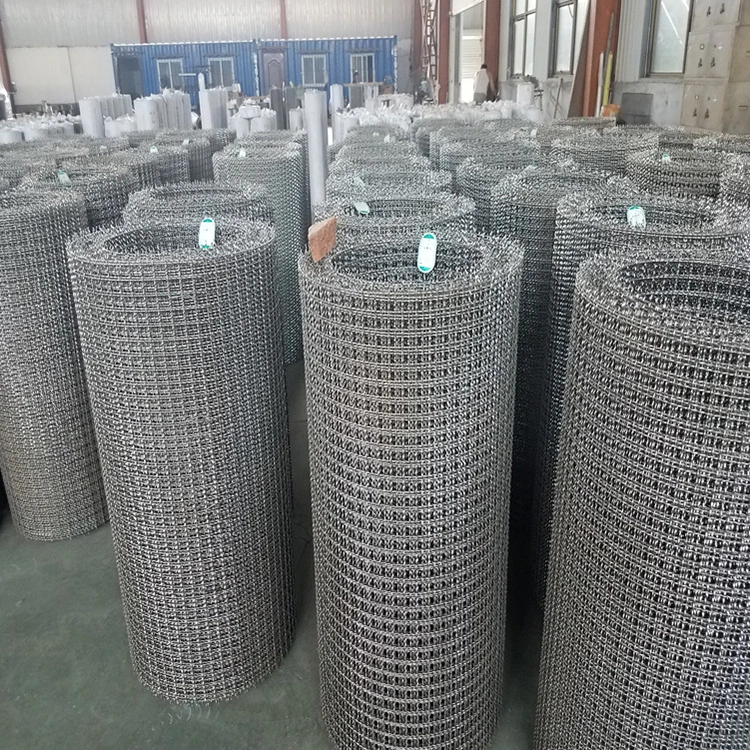 Bán bán buôn Galvanized Square Woven Wire Mesh / Stainless Steel Crimped Wire Mesh 3