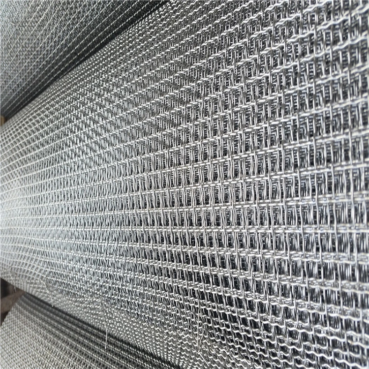 Bán bán buôn Galvanized Square Woven Wire Mesh / Stainless Steel Crimped Wire Mesh 4