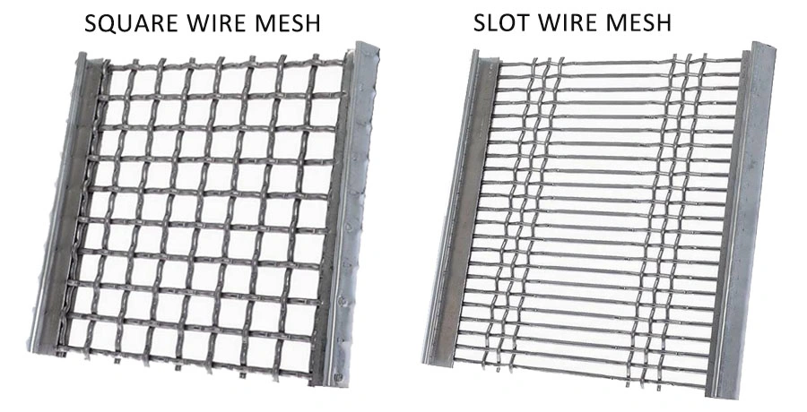 Stainless Steel Crimped Wire Mining Sieve Vibrating Screen Mesh (Mạng lưới màn hình rung động) 2