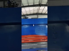 Kỹ thuật dệt dây lưới Crimping Machine Độ rộng điều chỉnh 2 - 20mm Mesh