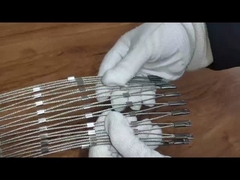 T316 3mm Màng dây dệt kiến trúc trang trí mặt tiền tòa nhà