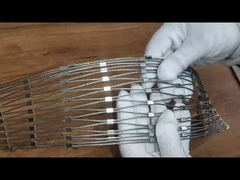 Bảo vệ chuồng động vật vườn thú Stainless Steel hàng rào màn hình lưới mở rộng Web dây cáp dây cáp lưới