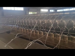 Thùng Gabion hàn với nắp tường giữ dây xích kẽm