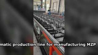 Dây chuyền sản xuất tự động sản xuất rào cản dây MZP