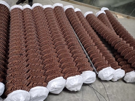 Công nghiệp Hàng rào liên kết chuỗi thép mạ kẽm nhúng nóng Vải 4 X 50 Feet
