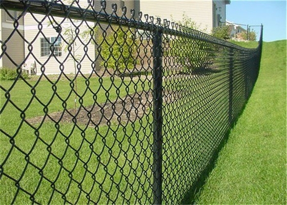 Vải hàng rào liên kết chuỗi mạ kẽm 60x60mm Pvc để bảo mật