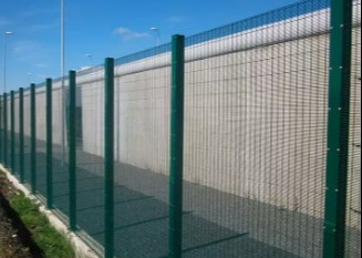 An ninh 358 Hàng rào an ninh cao Polyester tráng men và tĩnh điện