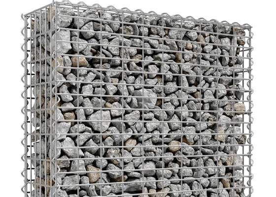Hình dạng tùy chỉnh Lưới Gabion hàn mạ kẽm nhúng nóng cho màn hình Gabion