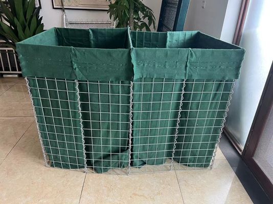 Hàng rào kiểm soát lũ lụt phòng thủ Mạ kẽm PG MIL4 Gabion