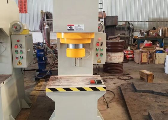 YQ41-120 Tons Wire Mesh Machine Đơn Column Hydraulic Press Để sản xuất lưới cáp
