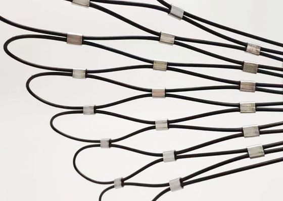 Độ bền kéo cao Vỏ bọc động vật linh hoạt 316 Lưới dây thép không gỉ cho lồng lưới chim