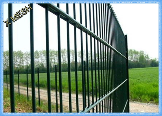 Twin 868 Tiêu chuẩn đôi hàn Wire Fence Panels Quảng trường Hole Electro mạ kẽm