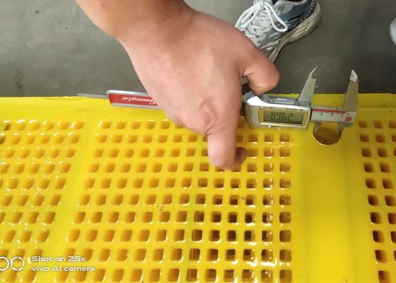 Lưới sàng polyurethane khai thác mỏ chịu tải nặng, vật liệu polyurethane bền bỉ để sàng lọc trong hoạt động khai thác