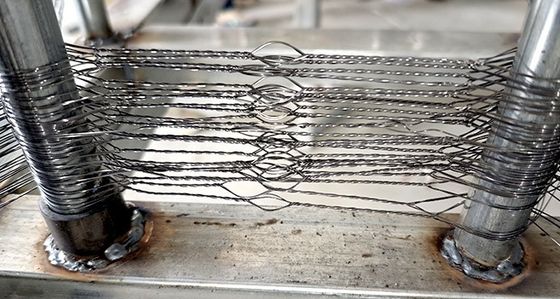 Lưới thép chống tăng MZP 10x10x1.4m Rào cản tầm nhìn thấp