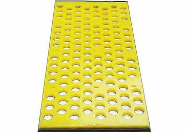 Không có lưới hoặc màn hình khai thác Polyurethane chói mắt đặc biệt cho khử nước