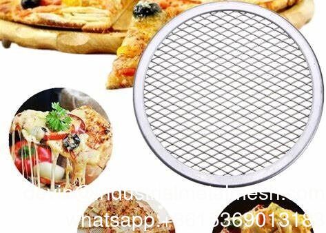 Dụng cụ nhà bếp Lưới phẳng Odm Chảo Pizza tròn 12 inch