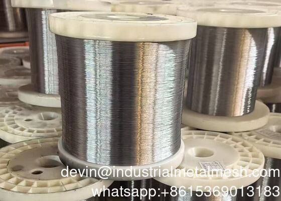 AISI 410 430 Stainless Steel Wire 0.7mm 0.13mm để làm cho máy lau