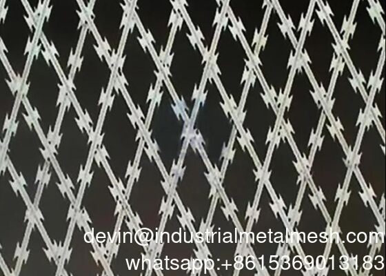 Metech Razor Wire Mesh Phòng chắn bao gồm Razor Wire Mesh