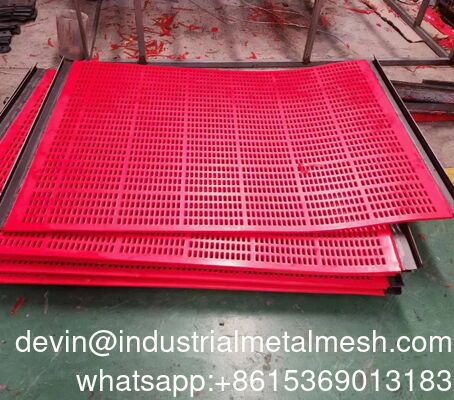 Lưới sàng polyurethane cho khai thác than