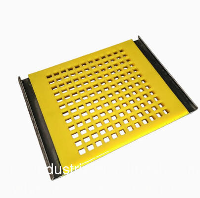 Polyurethane Screen Mesh Hook Tightening Type Wear Resistant Corrosion Resistant High Elasticity Long Service Life cho việc sàng lọc quặng mỏ