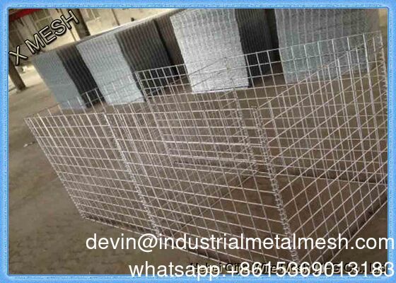 Hộp Gabion Giáp Trung Quốc Nhà cung cấp Hộp Gabion Hàn 1X0.5X0.5m 3.5-4.5mm