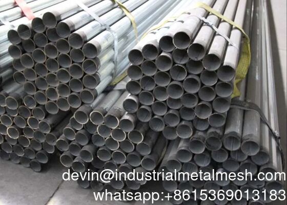 Độ bền cao ống phủ kẽm thép kẽm ống tròn ống vuông