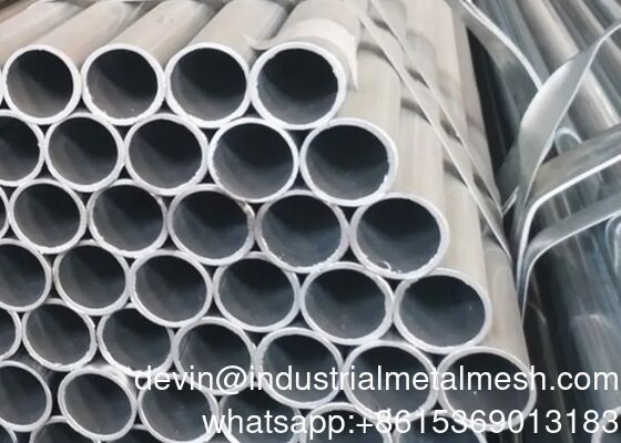 Ống thép đan nóng galvanized liền mạch hàn Gi rỗng đường ống ERW