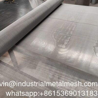300 /325 /350/400 Mesh Stainless Steel Wire Mesh for Filter Mesh Printing