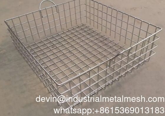 Thép không gỉ 304 316 Colander Drain Basket Mesh Strainer