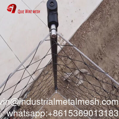 Mạng lưới dây cáp thép không gỉ bền, chống gỉ cho kiến trúc