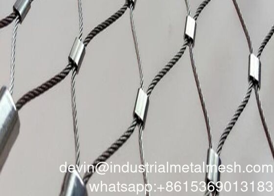 Lưới dây cáp thép không gỉ linh hoạt cho chuồng thú cưng