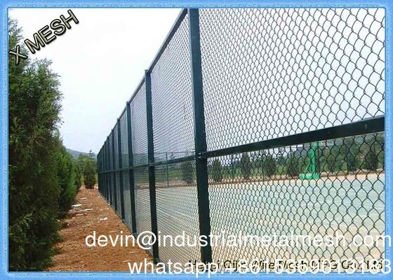Durable Folded-Handle Stainless Steel Chain Link Fence for Warehouses