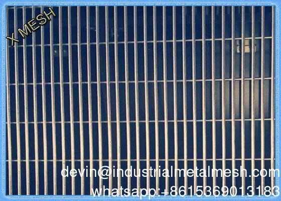 High Security Iron 358 Fence Safety Airport Anti Climb Theft Steel Durable Welded Mesh Panel