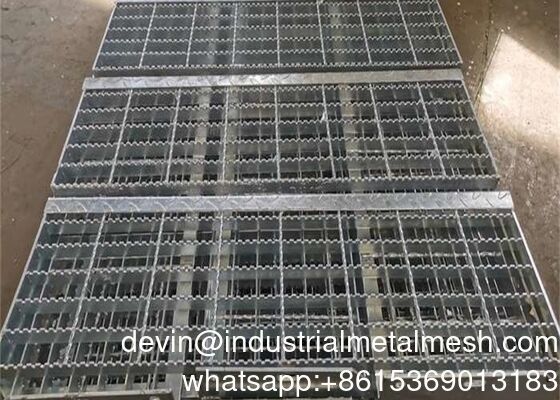Nhà cung cấp lưới thép hạng nặng tùy chỉnh Lớp phủ mạ kim loại Lưới thép có răng cưa
