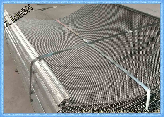 45 # Thép dệt màn hình khai thác lưới mạ kẽm / xử lý bề mặt sơn