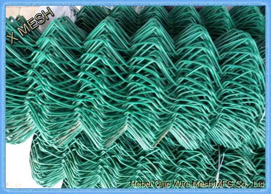 9 hàng rào màu xanh lá cây bọc nhựa PVC màu xanh lục cho hàng rào nông thôn Chiều cao 4 feet