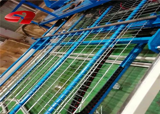 Điều khiển PLC Máy dệt lưới hoàn toàn tự động uốn cho bảng hàng rào lưới hàn