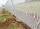 Bảo mật cao Nylofor 6ft Mô hình 3D PVC tráng 358 Hàng rào chống trèo