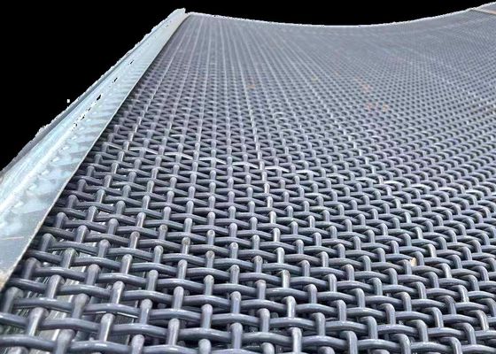 lưới rung lưới thép mangan cao 65Mn mỏ đá mỏ nghiền sàng lưới sàng Giá nhà máy