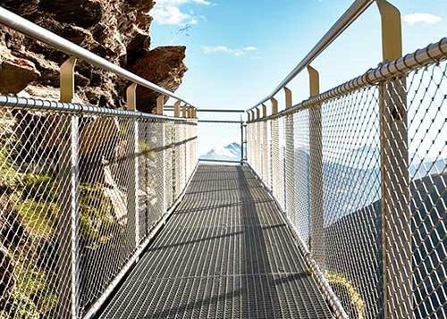 Lưới dây thép không gỉ có thể tùy chỉnh cho chuồng thú Lưới an toàn chống mài mòn